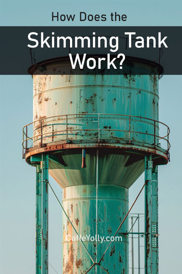 Skimming tank in wastewater treatment