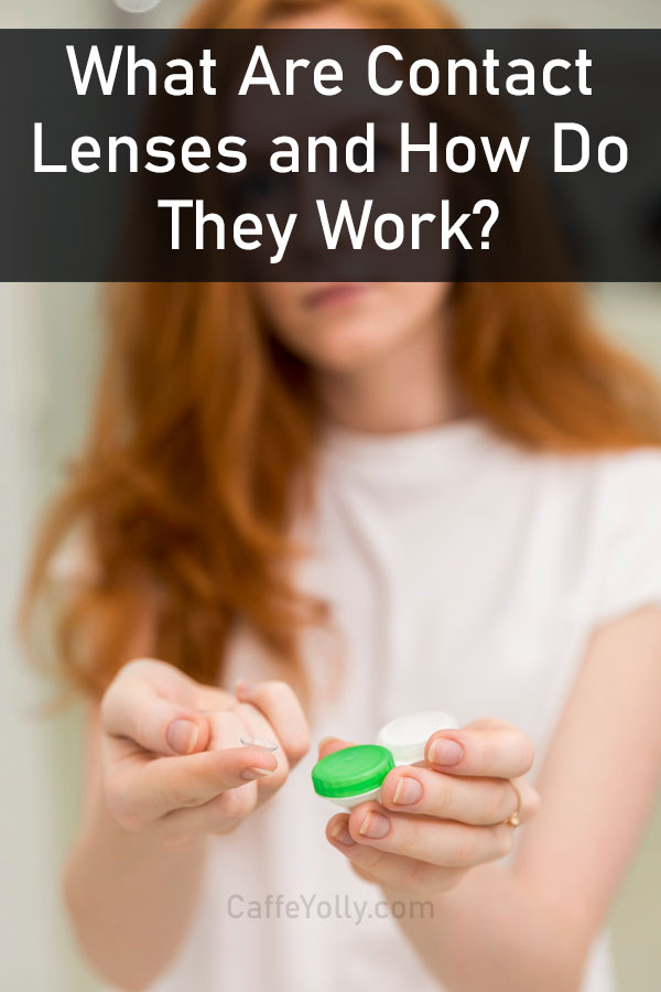 What are contact lenses and how do they work?